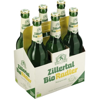 Zillertal Bier Radler naturtrüb Tray 0,5 Liter