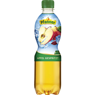 Pfanner Apfel gespritzt