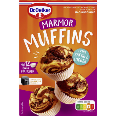 Dr. Oetker Backmischung Marmormuffins