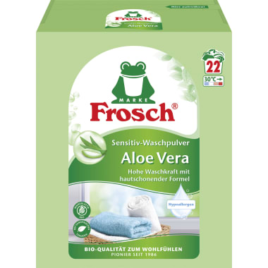 Frosch Waschpulver Aloe Vera