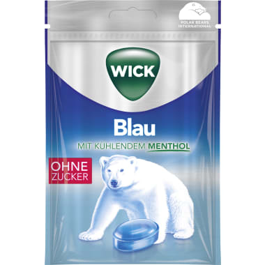 Wick Blau ohne Zucker