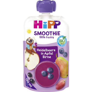 Hipp Smoothie Heidelbeere/Apfel/Birne