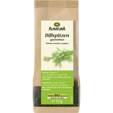 Alnatura Bio Dillspitzen geschnitten