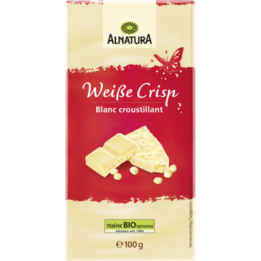 Alnatura Bio Schokolade Weiße Crisp