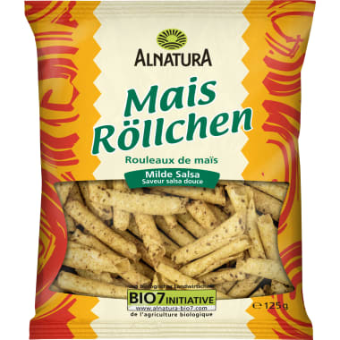 Alnatura Bio Mais Röllchen milde Salsa
