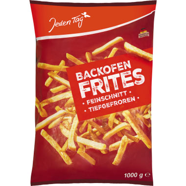 Jeden Tag Pommes Frites Feinschnitt 1 kg