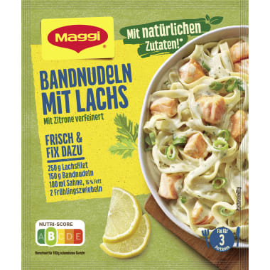 Maggi Fix Lachs Sahne Gratin