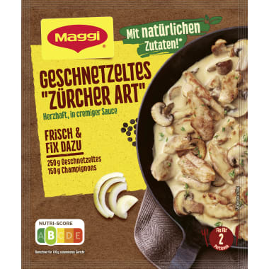 Maggi Fix Züricher Geschnetzeltes
