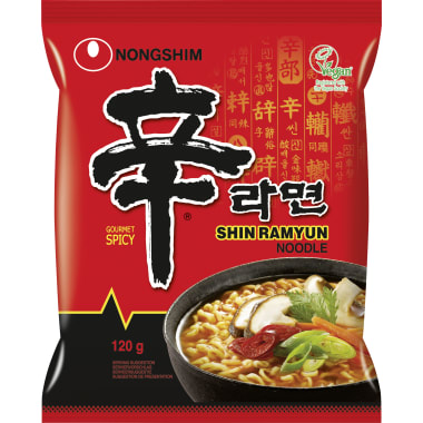Nongshim Shin Ramyun sehr scharf Beutel