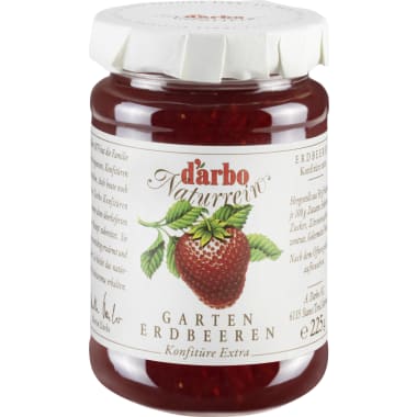 Darbo Naturrein Gartenerdbeere Extra