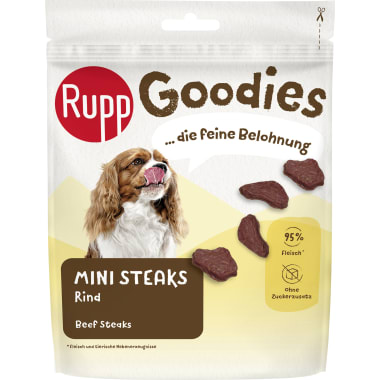 Rupp Goodies Mini Steaks Rind
