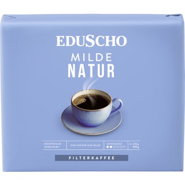 Eduscho Milde Natur 2er-Packung