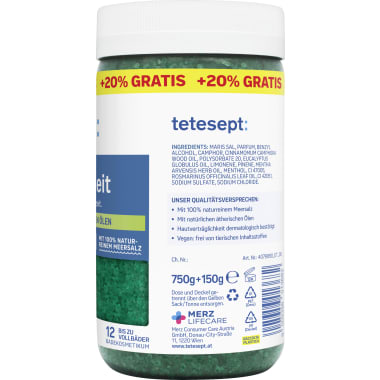Tetesept Erkältung 100% Meersalz