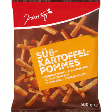 Jeden Tag Süßkartoffelpommes