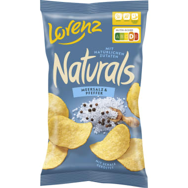 Lorenz Chips Naturals Meersalz-Pfeffer