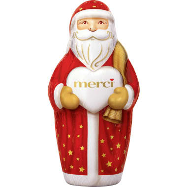 Merci Weihnachtsmann Hohlfigur