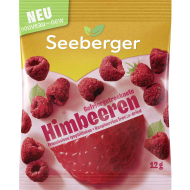 Seeberger Himbeeren gefriergetrocknet