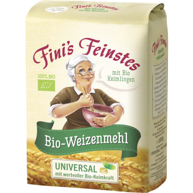 Fini´s Feinstes Weizenmehl mit wertvoller Keimkraft Type 480
