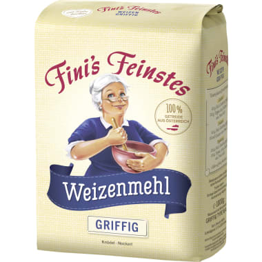 Fini´s Feinstes Weizenmehl griffig Type 480