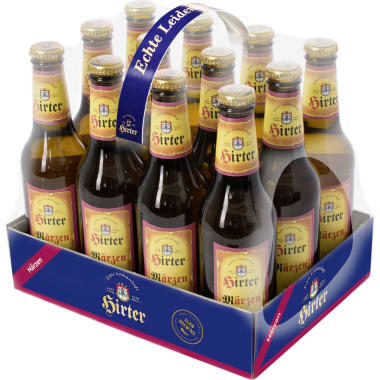 Hirter Märzen Tray 0,33 Liter