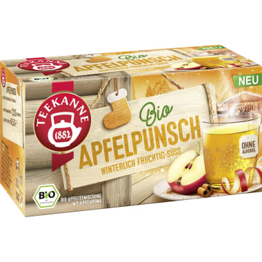 Teekanne Bio Apfelpunsch
