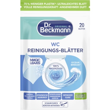 Dr. Beckmann WC Reinigungs-Blätter Ocean