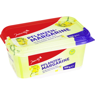 Jeden Tag Pflanzenmargarine