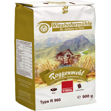 Wieshofermühle Roggenmehl Type 960