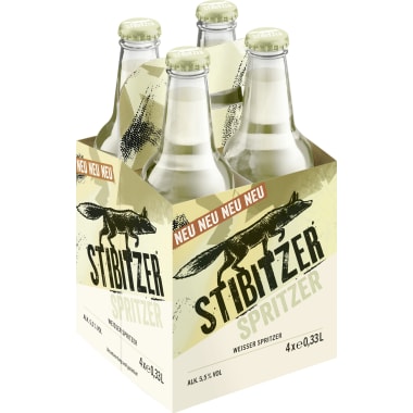 Stibitzer Weisser Spritzer 4x0,33 Liter