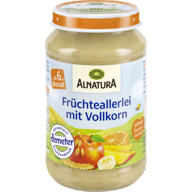 Alnatura Bio Früchteallerlei mit Vollkorn 6. Monat