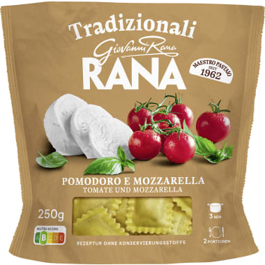 Rana Ravioli Tomate und Mozarella