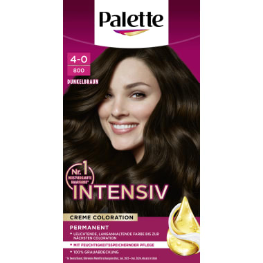 Palette Intensiv Dunkelbraun