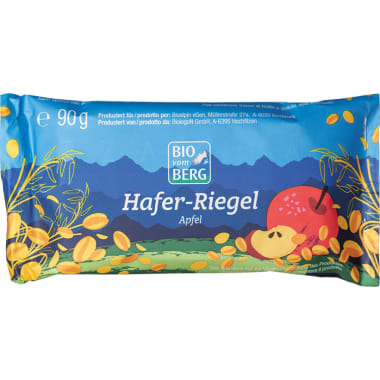 BIO vom BERG Bio Haferriegel Apfel