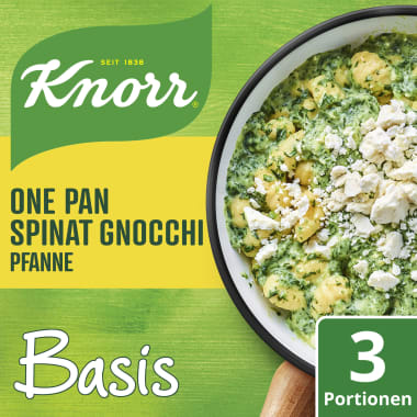 Knorr Basis Spinat Gnocchi Pfanne