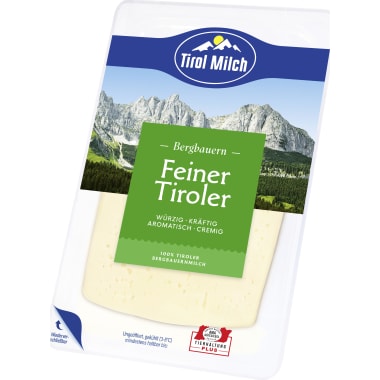 Tirol Milch Feiner Tiroler Scheiben 55%
