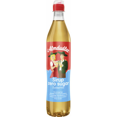 Almdudler Zuckerfrei Sirup 0,7 Liter