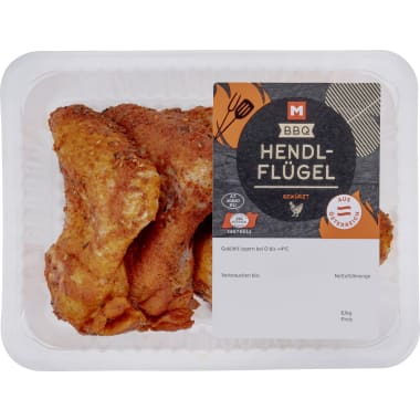 M-BBQ Hendl-Flügel gewürzt