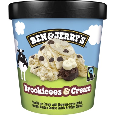 Ben & Jerry's Brookieees & Cream Pint