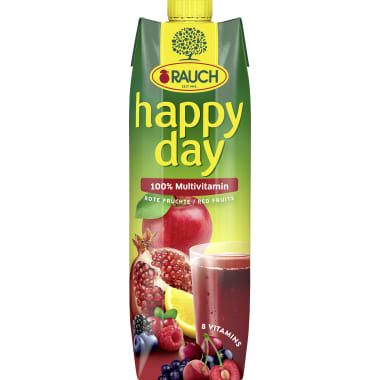 Rauch Happy Day Multivitamin Rote Früchte 1,0 Liter