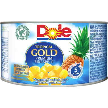 Dole Ananasstücke in Saft 236 ml