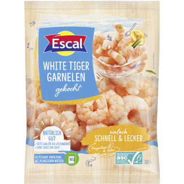 Escal White Tiger Garnelen ASC