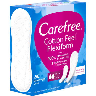 Carefree Flexiform Slipeinlagen 56er-Packung