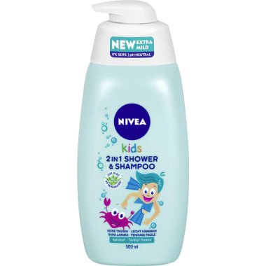 Nivea Kids 2 in 1 Duschgel-Shampoo Apfelduft