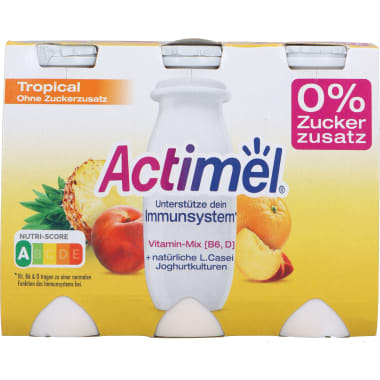 Danone Actimel Tropical 0% Zuckerzusatz