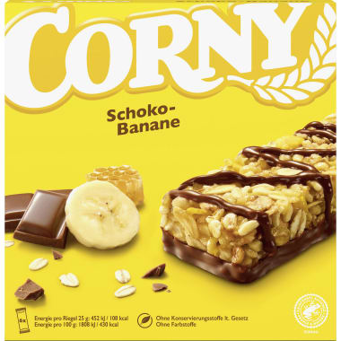 Corny Müsliriegel Schoko-Banane 6er-Packung