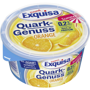 Exquisa Quark Genuss 0,2% Orange