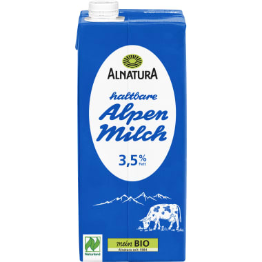 Alnatura Bio Haltbare Alpenmilch 3,5%