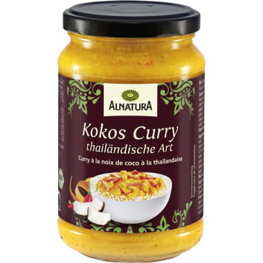 Alnatura Bio Thai-Curry-Kokos Sauce