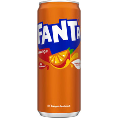 Fanta Orange 0,33 Liter Dose