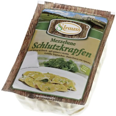 Strauss Schlutzkrapfen Spinat